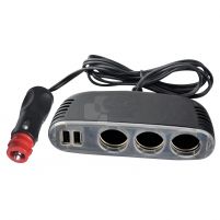 Multiprise triple 12V + USB